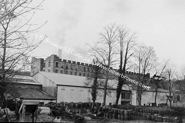 INDUSTRIAL BUILDINGS AND BARRELS